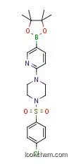 Molecular Structure of 1073354-20-7 (2-[4-(4-CHLOROPHENYLSULFONYL)PIPERAZIN-1-YL]PYRIDINE-5-BORONIC ACID, PINACOL ESTER)